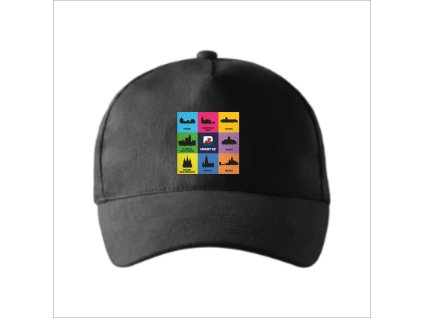 Kšiltovka černá HradyCZ