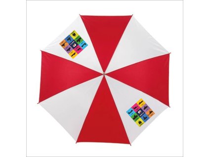 Deštník červený HradyCZ