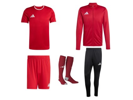 Dospělý set malý červený web