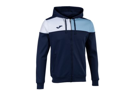 Vycházková mikina s kapucí a zipem Joma Crew V (Velikost 2XL)