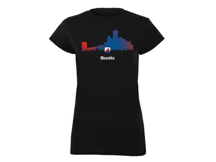 Triko BEZDĚZ černé dámské (Velikost 2XL)