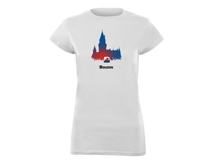 Triko BOUZOV bílé dámské (Velikost 2XL)