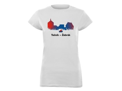 Triko TOČNÍK bílé dámské (Velikost 2XL)