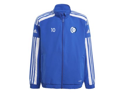 Dětská vycházková mikina Čechie Čejetice adidas Squadra 21 (Velikost 116)