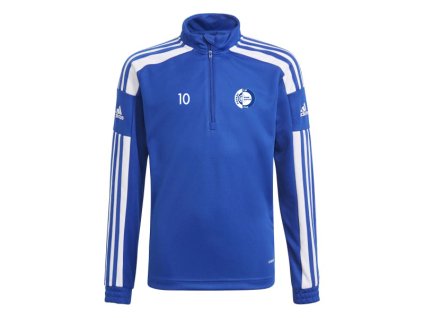 Dětská tréninková mikina Čechie Čejetice adidas Squadra 21 1/4 zip (Velikost 116)
