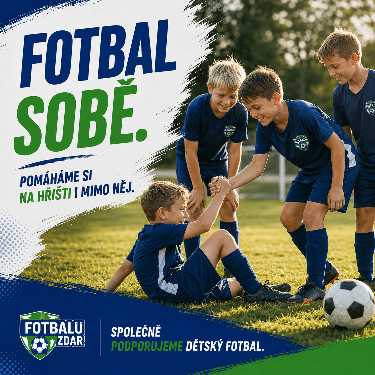 Fotbal sobě