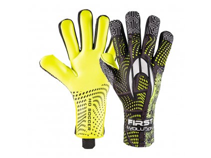 GUANTES DE PORTERO 0520095 FIRST EVOLUTION NEGATIVE FLASH LIME