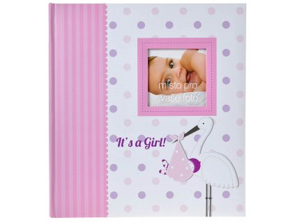 foto album cap ruzovy