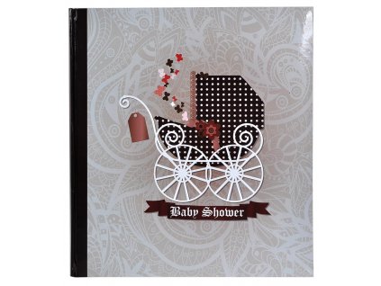 fotoalbum retro kočárek