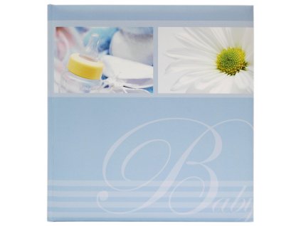 foto-album baby modré goldbuch