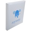 Fotoalbum elefant modré z boku