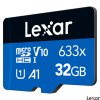 Lexar 633X microSDHC/SDXC no adapter (V10) R100 32GB