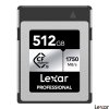 Lexar CFexpress Pro Silver Serie R1750/W1300 512GB