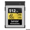 Lexar CFexpress 4.0 Pro Gold R3600/W3300 512GB