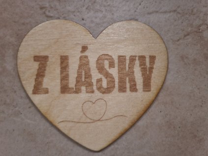 Podtácek z lásky.