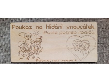 Poukaz na hlídání