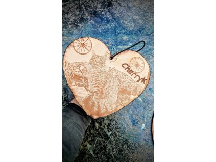 Foto obraz A5 srdíčko