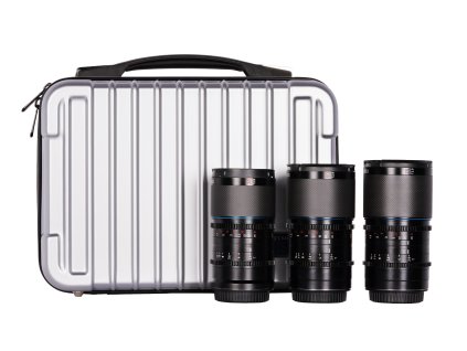 SIRUI Saturn 1.6x Carbon Fiber Full-frame Anamorphic Lens Set (35mm+50mm+75mm)