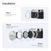 Fuji X100 Series Filter Kit with Lens Hood(Silver)