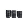 SIRUI Vision Prime 1 Series T1.4 Full Frame Cine Lens Kit with 24mm + 35mm + 50mm (E/Z/RF/L Interchangable Mount) (Farba Metal Grey)