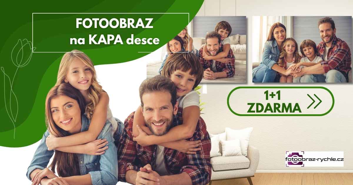 Fotoobraz z vlastní fotky s odesláním do 2.dne