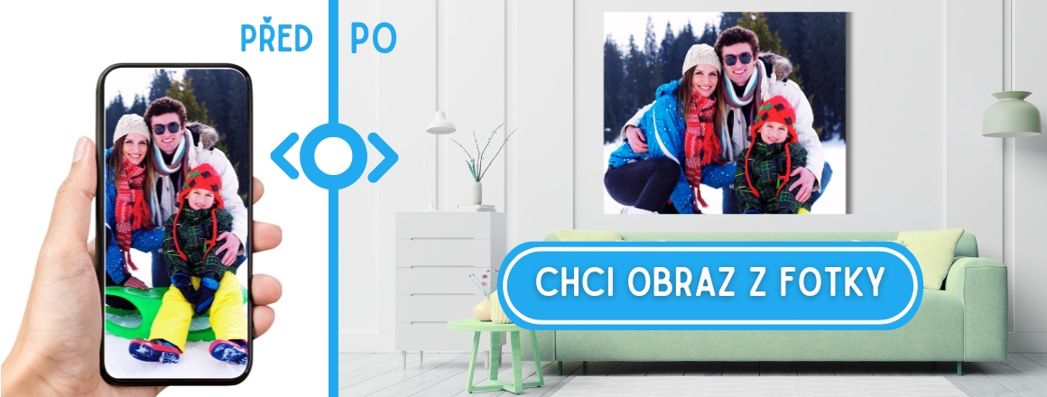 Fotoobraz z vlastní fotky s odesláním do 2.dne