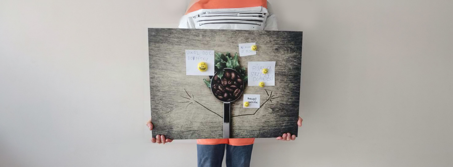 Magnetická nástěnka z vlastní fotky