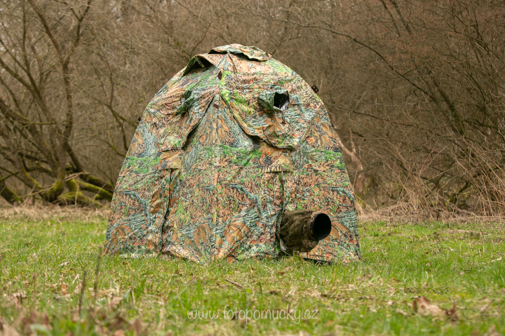 Maskovací stan Tragopan V6