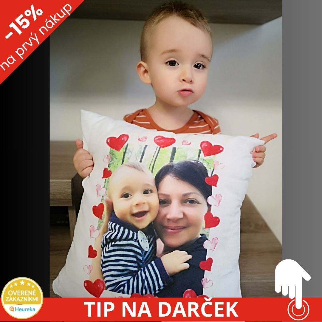 Náš zákazník a foto vankúš