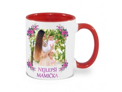 rámik Nejlepší mamička•hrnek červený2