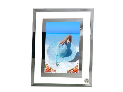 4 DOVOLENKA SKLO • dvojitý rámik zrkadlo 2