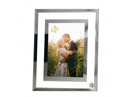 17 SVADBA 1 SKLO • dvojitý rámik zrkadlo 2