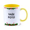 rámik Vianoce•hrnček žltý1