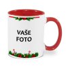 rámik Vianoce•hrnček červený1