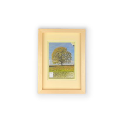 Pasparta Bisquit (Rozměr 10 x 15 cm, Vnitřní výřez pasparty (Velikost obrázku) 7 x 10 cm)