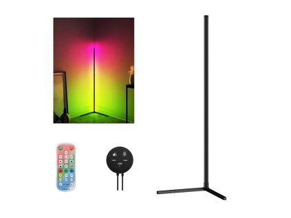 RGB LED Rohová Lampa Smart WiFi App Osvětlení Pozadí Světelná Tyč Stick se Základnou na Foto Video Stream Atmosféra 1,6 m