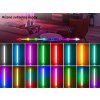 RGB LED Rohová Lampa Smart WiFi App Osvětlení Pozadí Světelná Tyč Stick se Základnou na Foto Video Stream Atmosféra 1,6 m