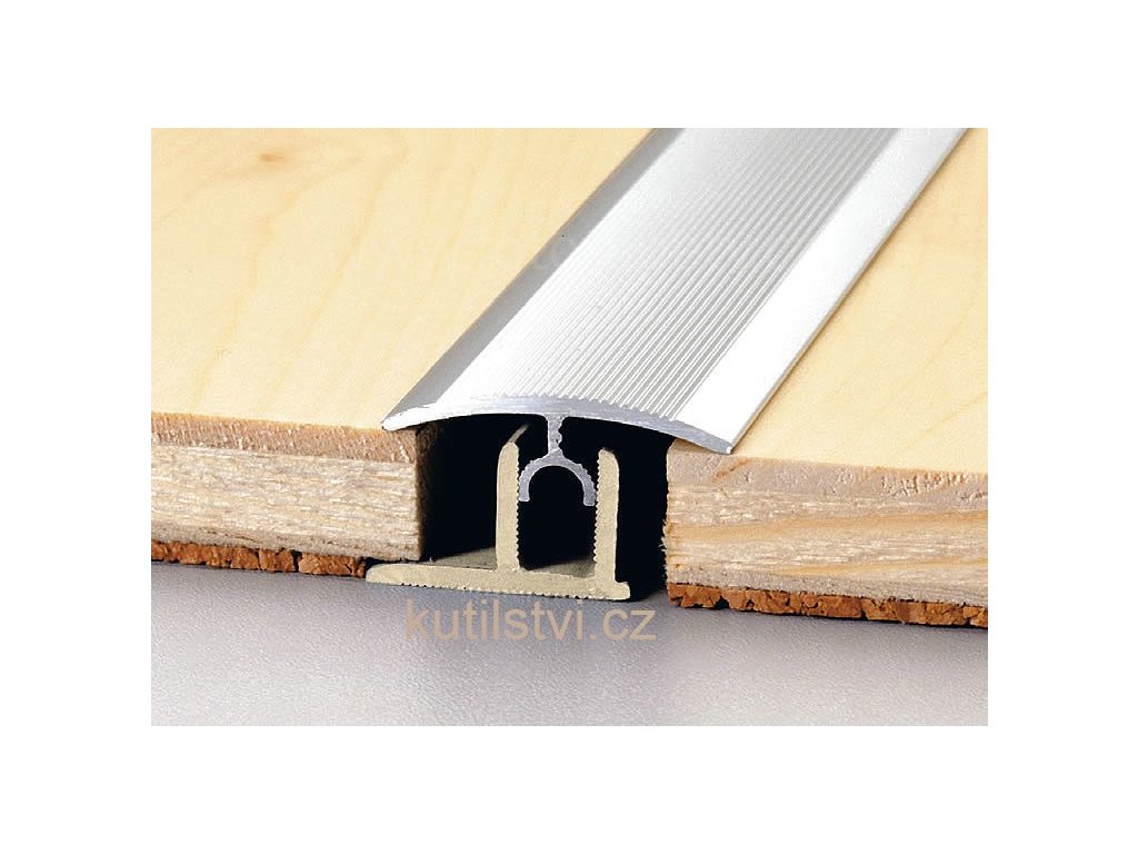 Přechodový podlahový profil PT Master, š. 34mm, podlaha 12-17,5mm, výškový rozdíl do 6mm, doprodej (Varianta Přechodová podlahová lišta PTM 34 (12/17,5), 270cm, buk)