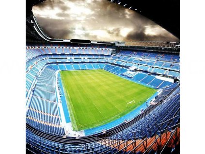 Samolepící fototapeta na podlahu - Fotbalový stadion, 170x170cm, 034