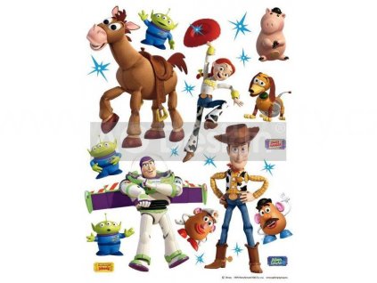 Dětská samolepka na zeď Příběh hraček (Toy story), 65x85 cm, DK 1771