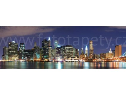 Samolepící fototapeta do kuchyně - Manhattan, 180x60cm, 017