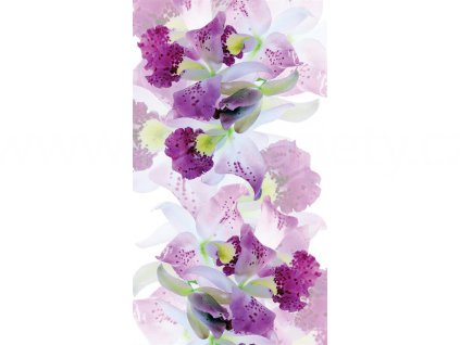 Foto závěs Fialové orchideje, 140x245cm, FCPL 6523