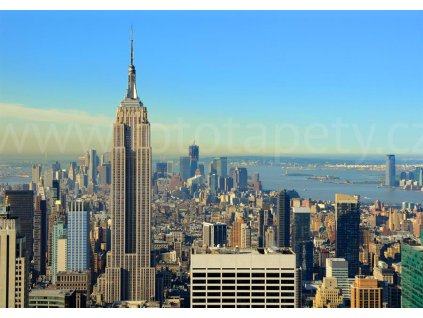 Čtyřdílná vliesová obrazová tapeta New York - Manhattan FTN S 2471, rozměr 360 x 270cm