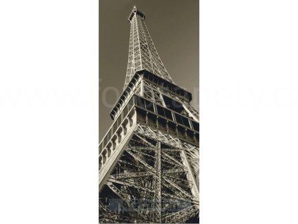 Jednodílná vliesová fototapeta Eiffelova věž FTN v 2845, rozměr 90x202cm