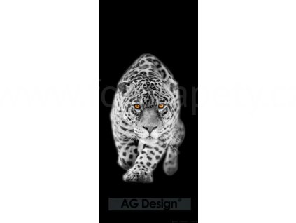 Jednodílná vliesová fototapeta Leopard FTN v 2897, rozměr 90x202cm