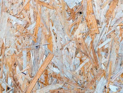Čtyřdílná vliesová obrazová tapeta OSB desky FTN xxl 2431, rozměr 360 x 270cm