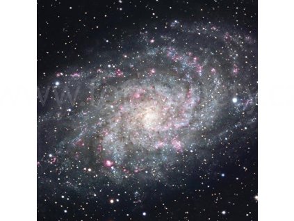 Třídílná vliesová fototapeta Galaxie, rozměr 225x250cm, MS-3-0189
