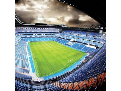 Třídílná vliesová fototapeta Fotbalový stadion, rozměr 225x250cm, MS-3-0307