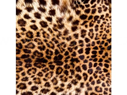 Třídílná vliesová fototapeta Leopardí kůže, rozměr 225x250cm, MS-3-0184