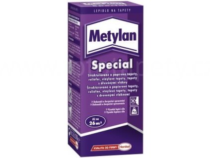 Metylan Speciál - lepidlo pro fototapety, těžké papírové, strukturální a vinylové tapety, 200g